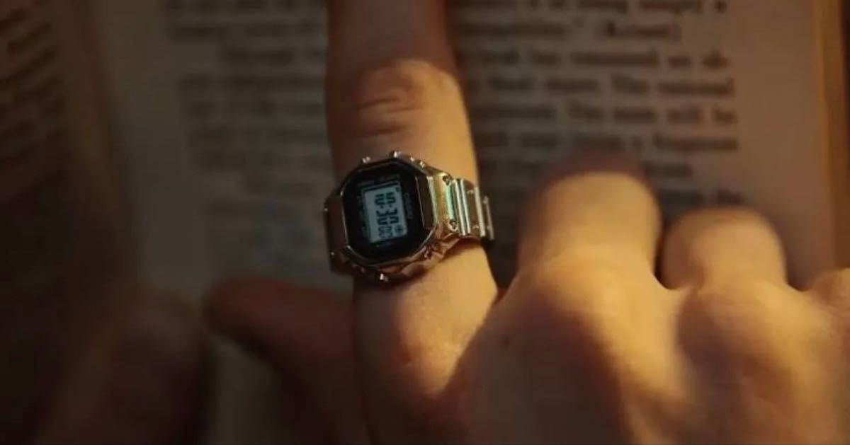 Brand new CASIO CRW 001 1JR ring watch