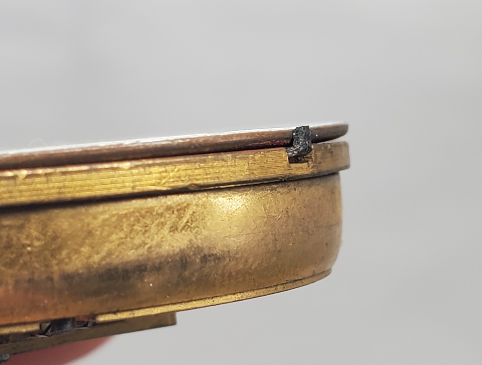 Vintage Waltham Grade no.1 18s 7J Hunting Pocket Watch Movement For Parts/Repair
