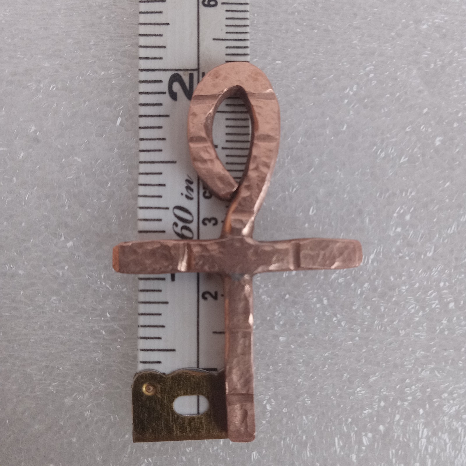 Handmade Copper Ankh Pendant – Egyptian Symbol of Life
