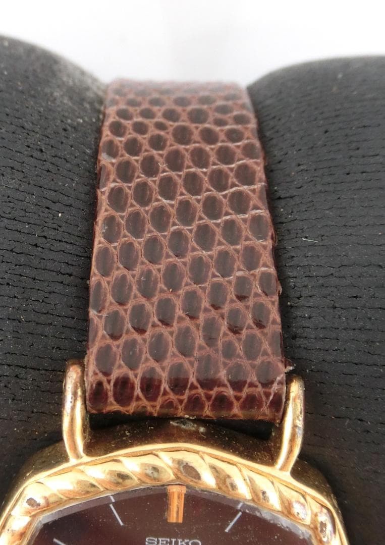 B Seiko SEIKO wristwatch, octagonal shape, 1400-5580, operation unconfirmed.