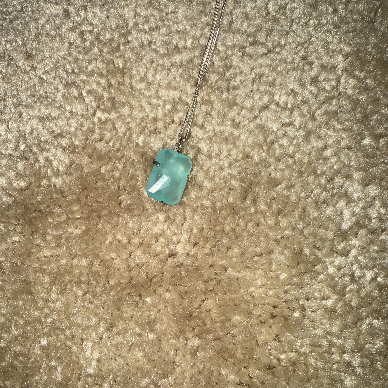 LE BIJOUX DE SOPHIE turquoise present with silver bow pendant silver necklace