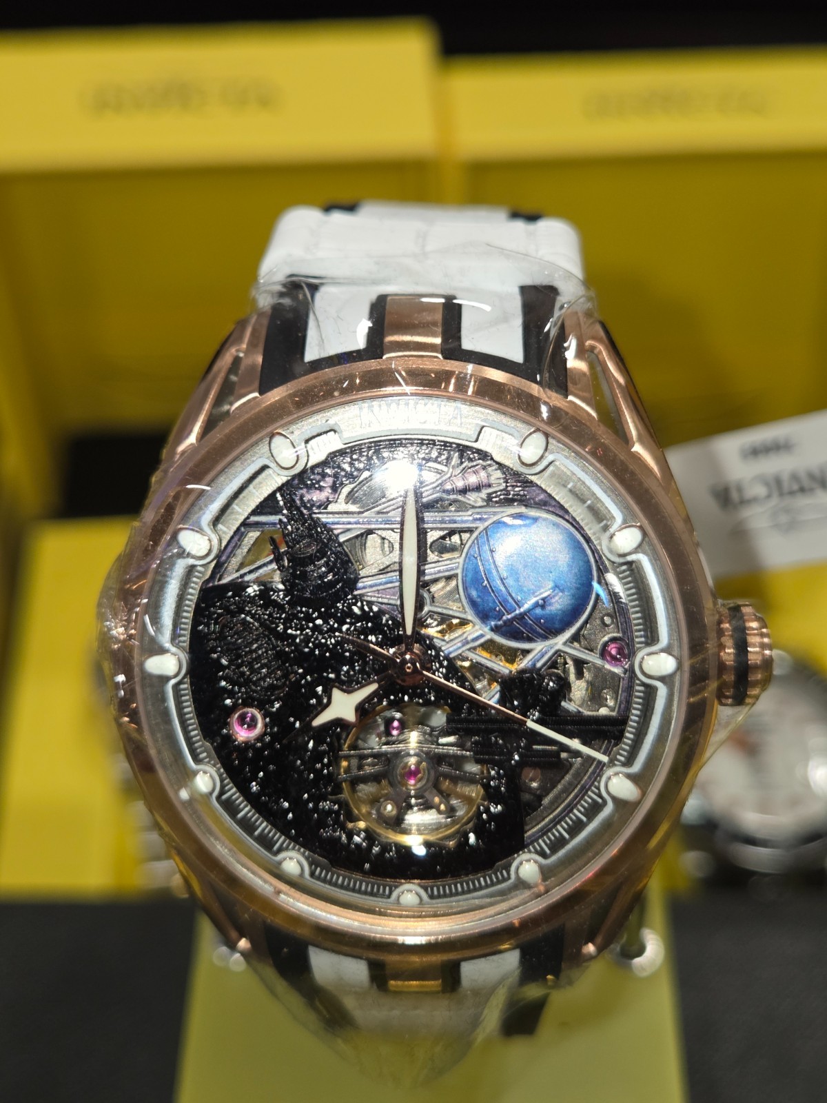 70089 Invicta Celestial Naosia Automatic Men Watch w/ Skeleton Dial, 45mm Model
