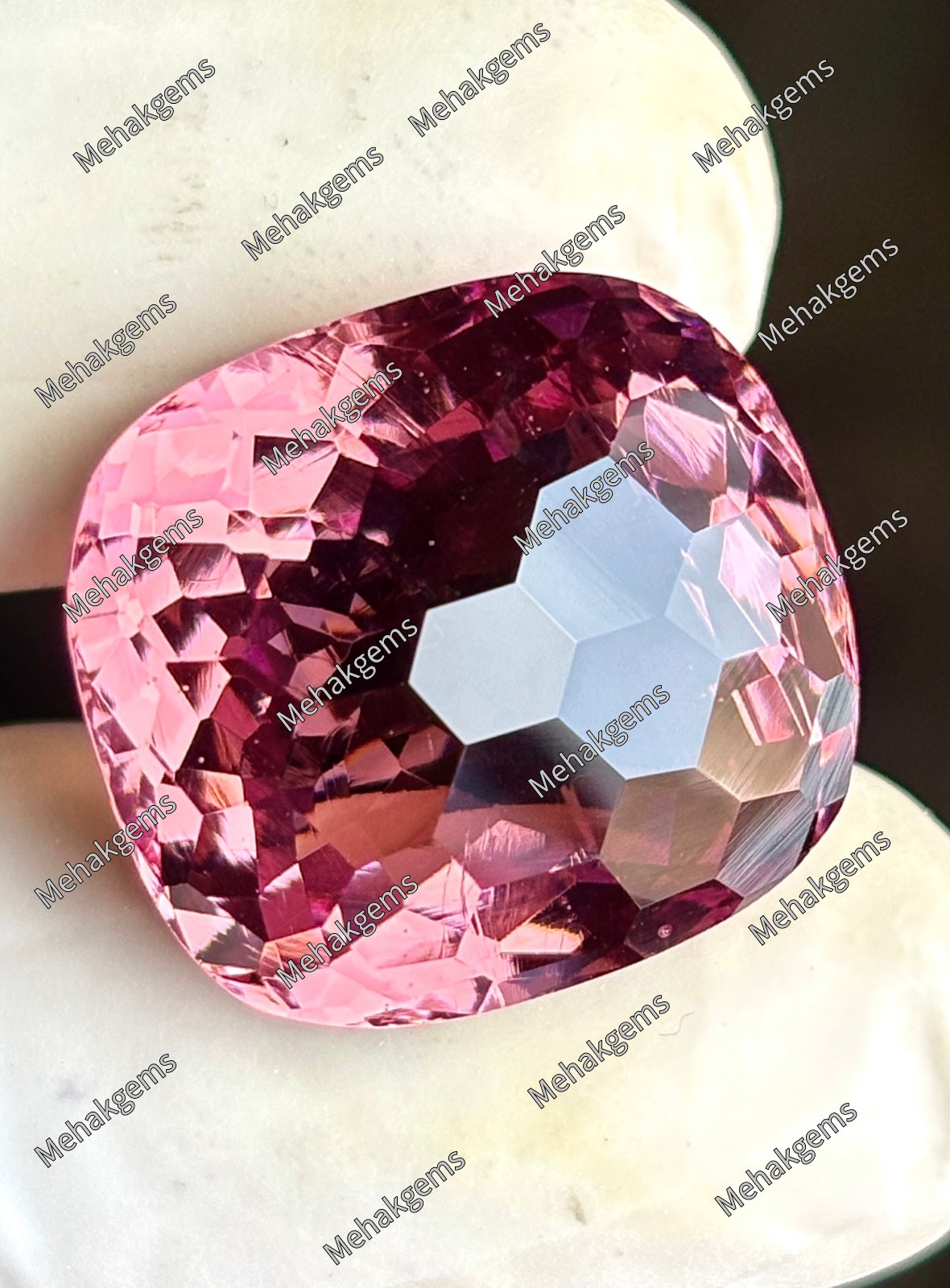 41 Ct Zultanite Gemstone, Honeycomb Cushion Cut Color Change Diaspore, Statement