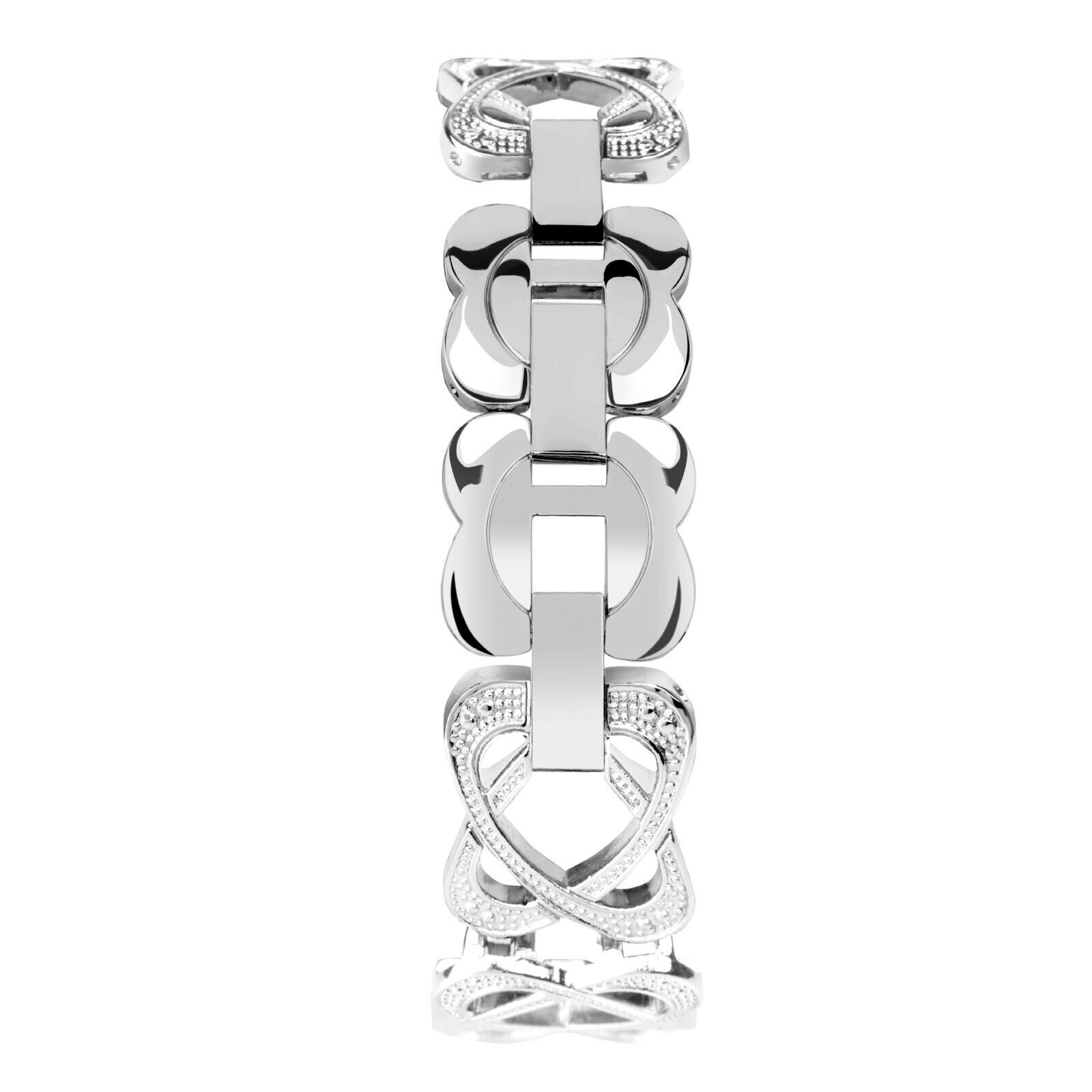 Sekonda 29mm Ladies Sparkle Hidden Hearts Silver Watch Model 40507
