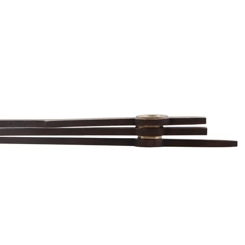 Replacement Clock Hands Walnut 12 Inch Hour Minute Second Hand for DIY Wooden