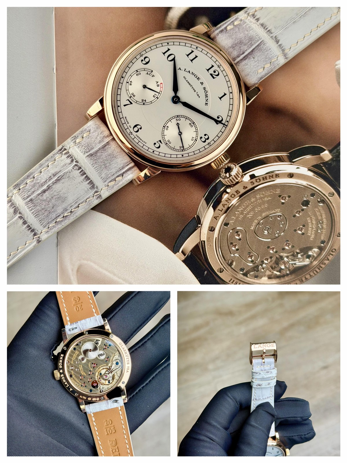 A. Lange & Sohne 1815 Up/Down 39 Argente Arabic Preowned 2019 234.032/LSLS2344AD