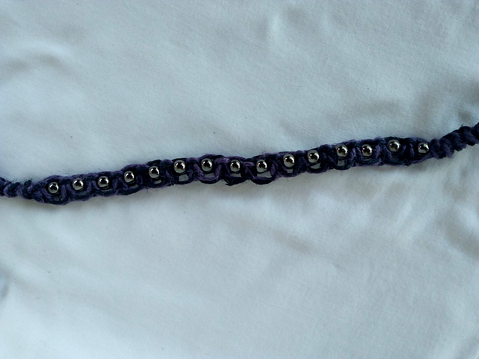 HEMP SURFER SKATER HIPPIE NECKLACE 24″ Unisex Boho Beaded Macrame USA Seller