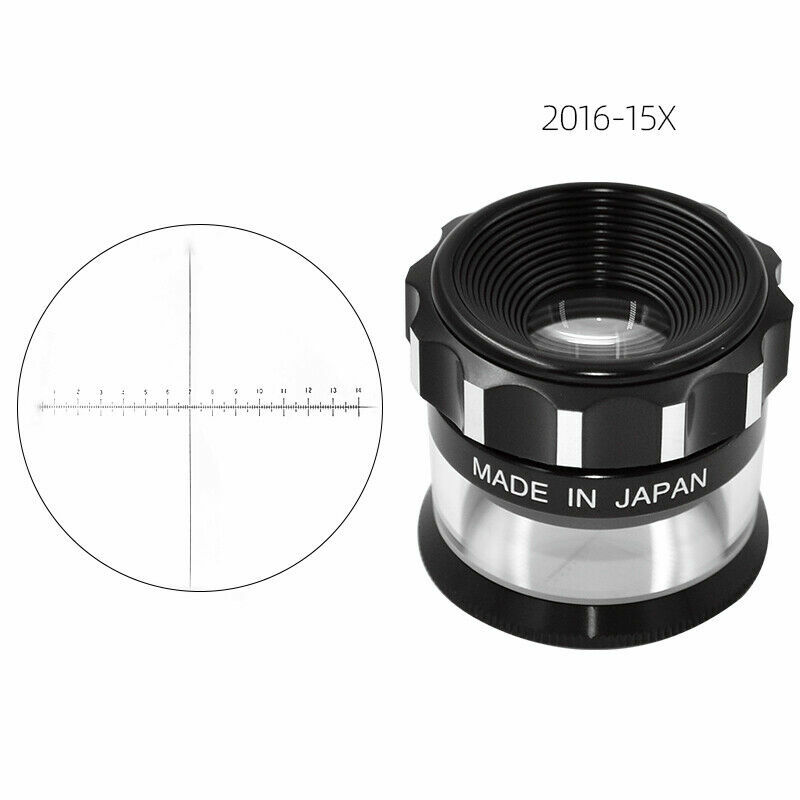 1983-10x,2016-15x /2055-20x /2037-30x PEAK Loupe Magnifier With Standard Scale