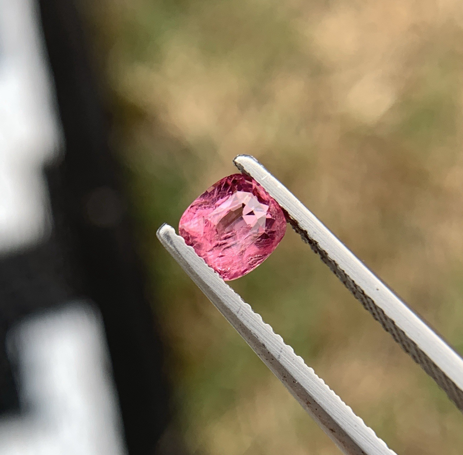 Natural Mahenge Pink Spinel 1.06ct Cushion Cut Tanzania Loose Gemstone