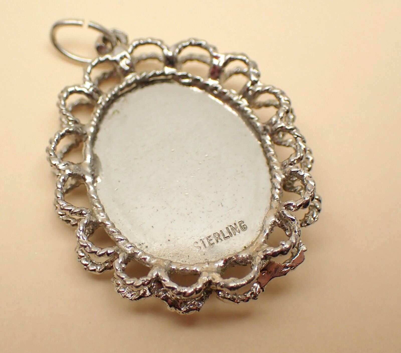 2 Vintage Sterling Silver Charms Las Vegas Nevada & Male and Female 8.0g