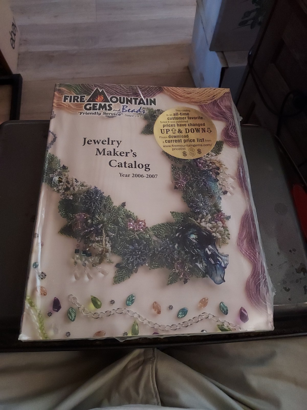 FIRE MOUNTAIN GEMS AND BEADS JEWELRY MAKER’S CATALOG YEAR 2006-2007 BRAND NEW