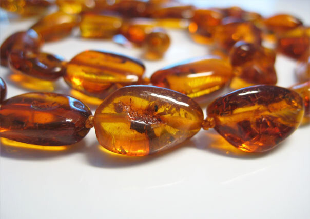Massive Genuine Cognac Amber Beads Beautiful Baltic Amber Necklace 21 gr. !!!!