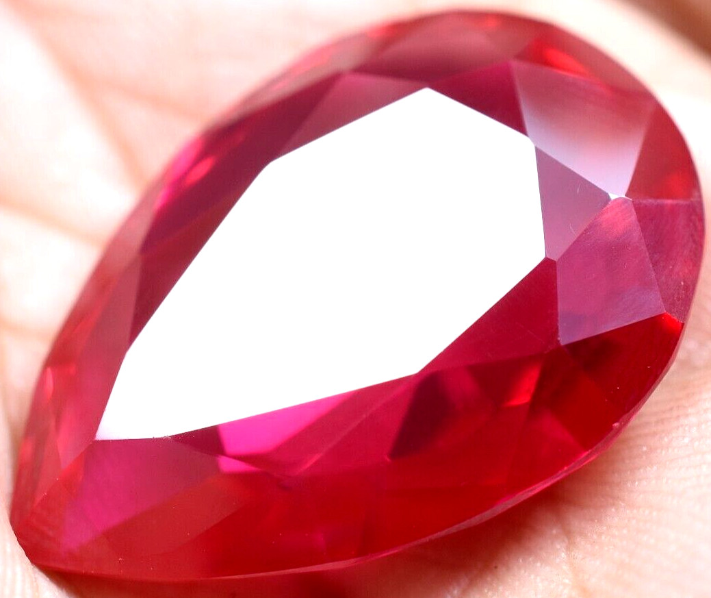 Natural 54.25 Ct Mogok Pink Huge Ruby Sparkling GGL Certified Loose Gemstone