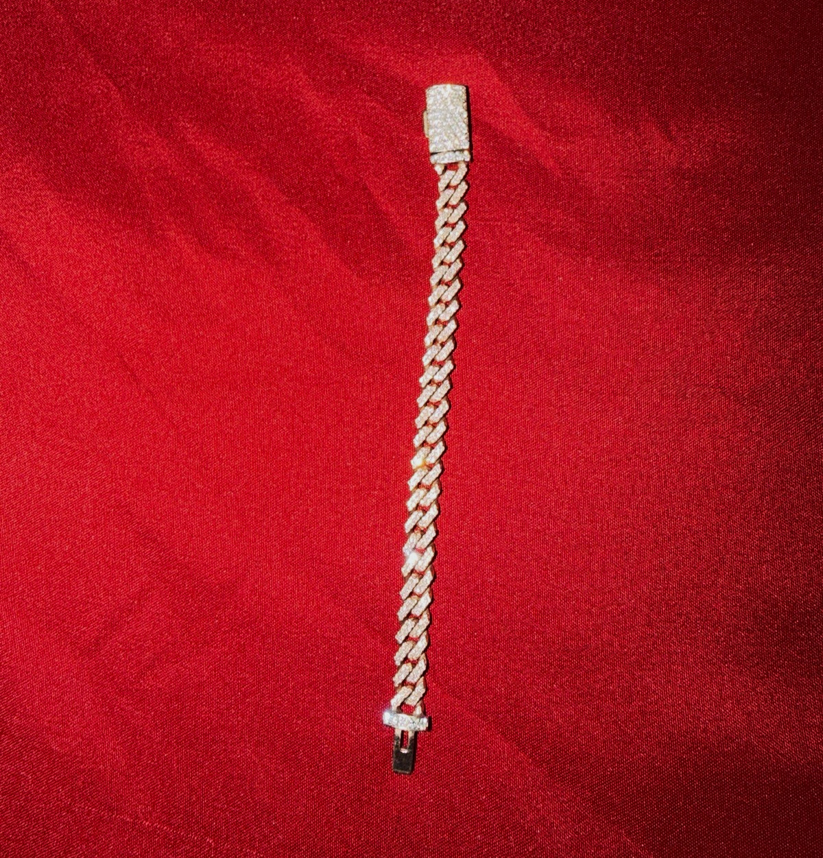 Rose Gold Cuban Chain Baby Infant Bracelet