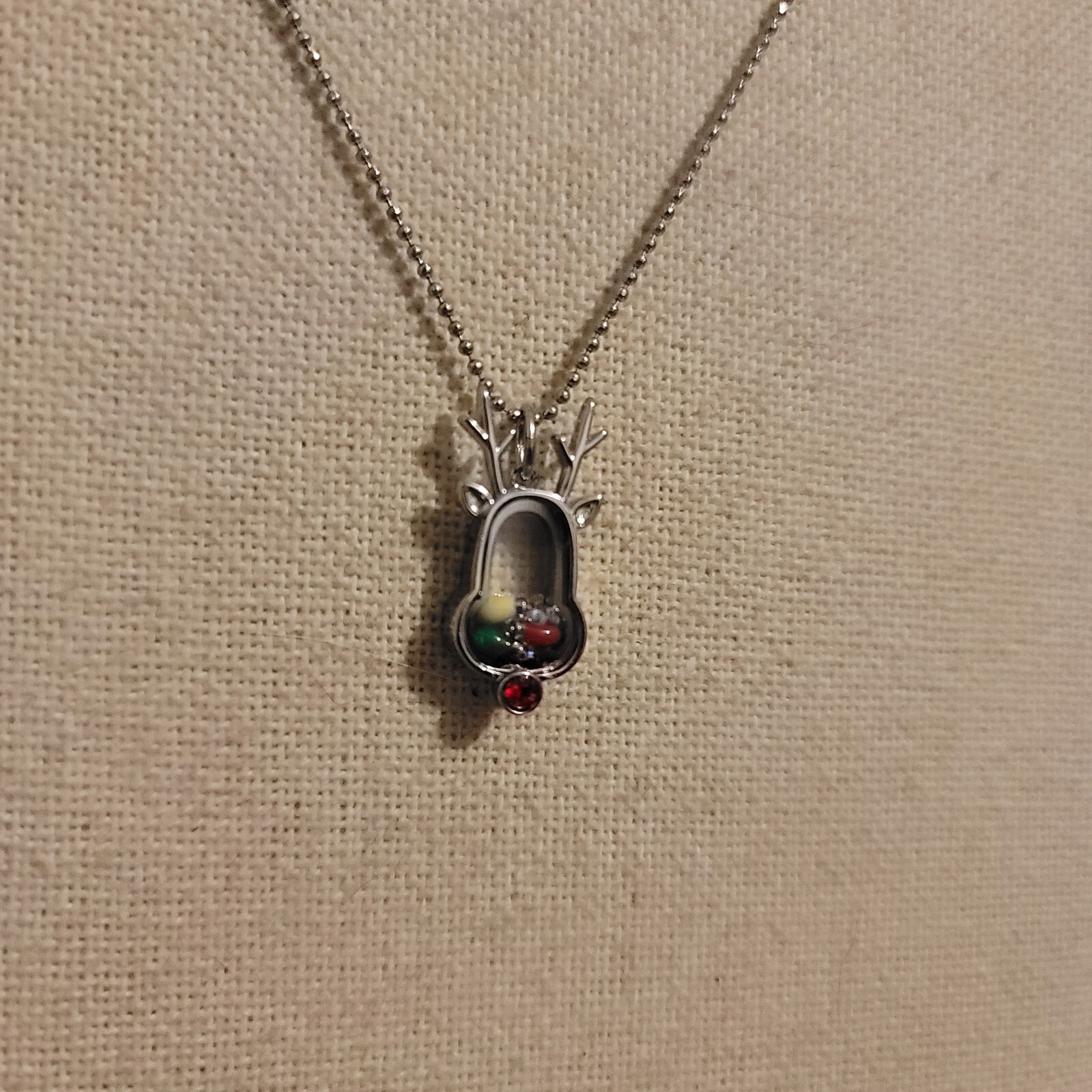Origami Owl Capsule Locket (Silver)
