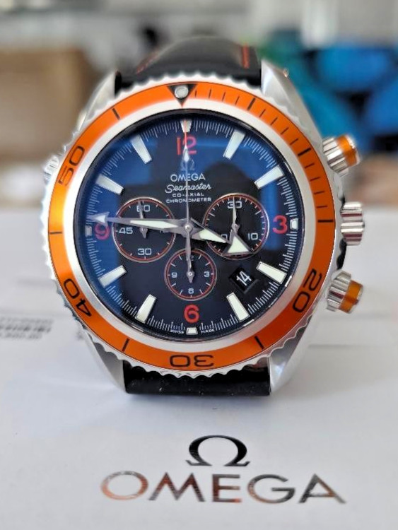 OMEGA Seamaster Planet Ocean 600M 2918.50.82 Co-Axial Chrono Full Set_966327