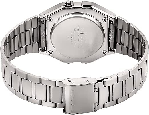 Casio Men’s A158WA-1DF Stainless Steel Digital Watch