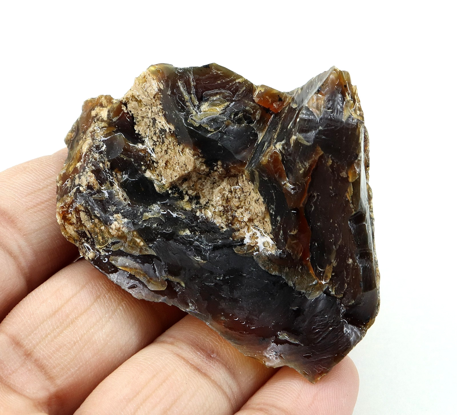 Natural Honey Baltic Amber Untreated Specimen Certified Rough Gemstone 122 Ct.