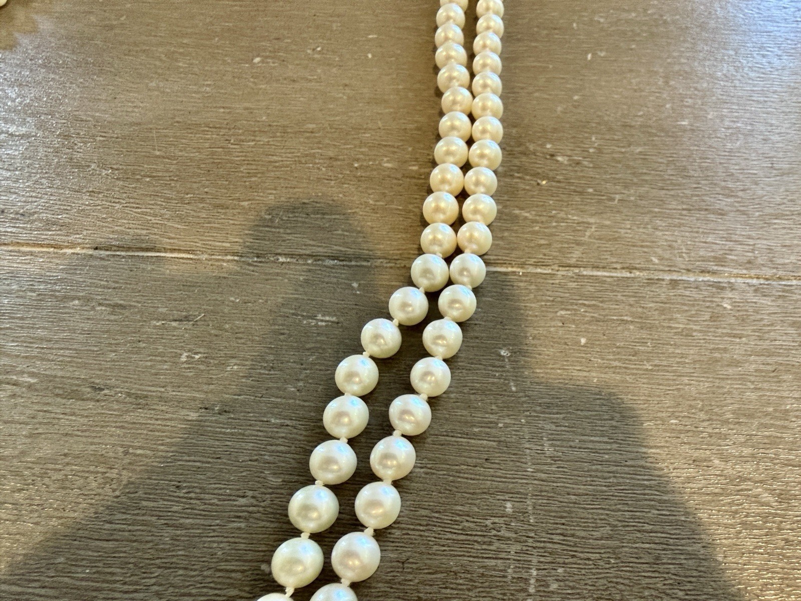 Pearl Paradise Necklace Strand 6.5-7.0mm 28” Length 14K Solid Yellow Gold Clasp