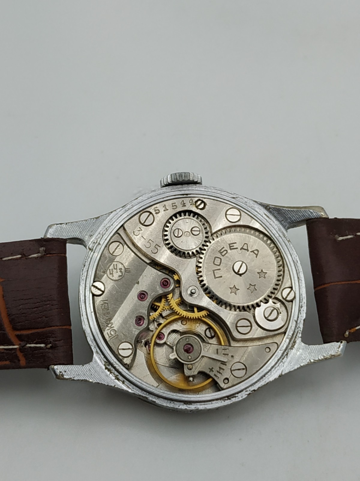 Men’s Watch Vintage Pobeda Mayak Majak USSR Mechanical CChZ Soviet Retro 1955s