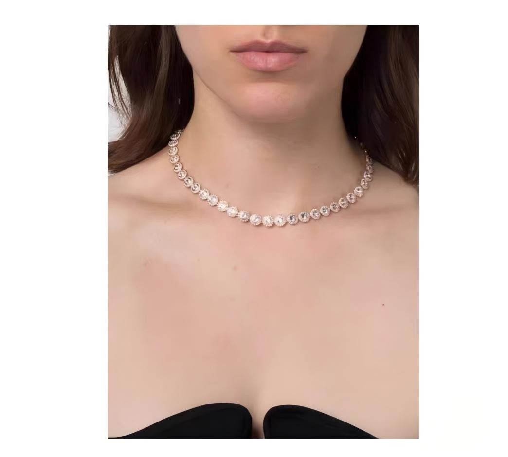 Swarovski Una Angelic Necklace, Bracelet, and Earrings Combined set