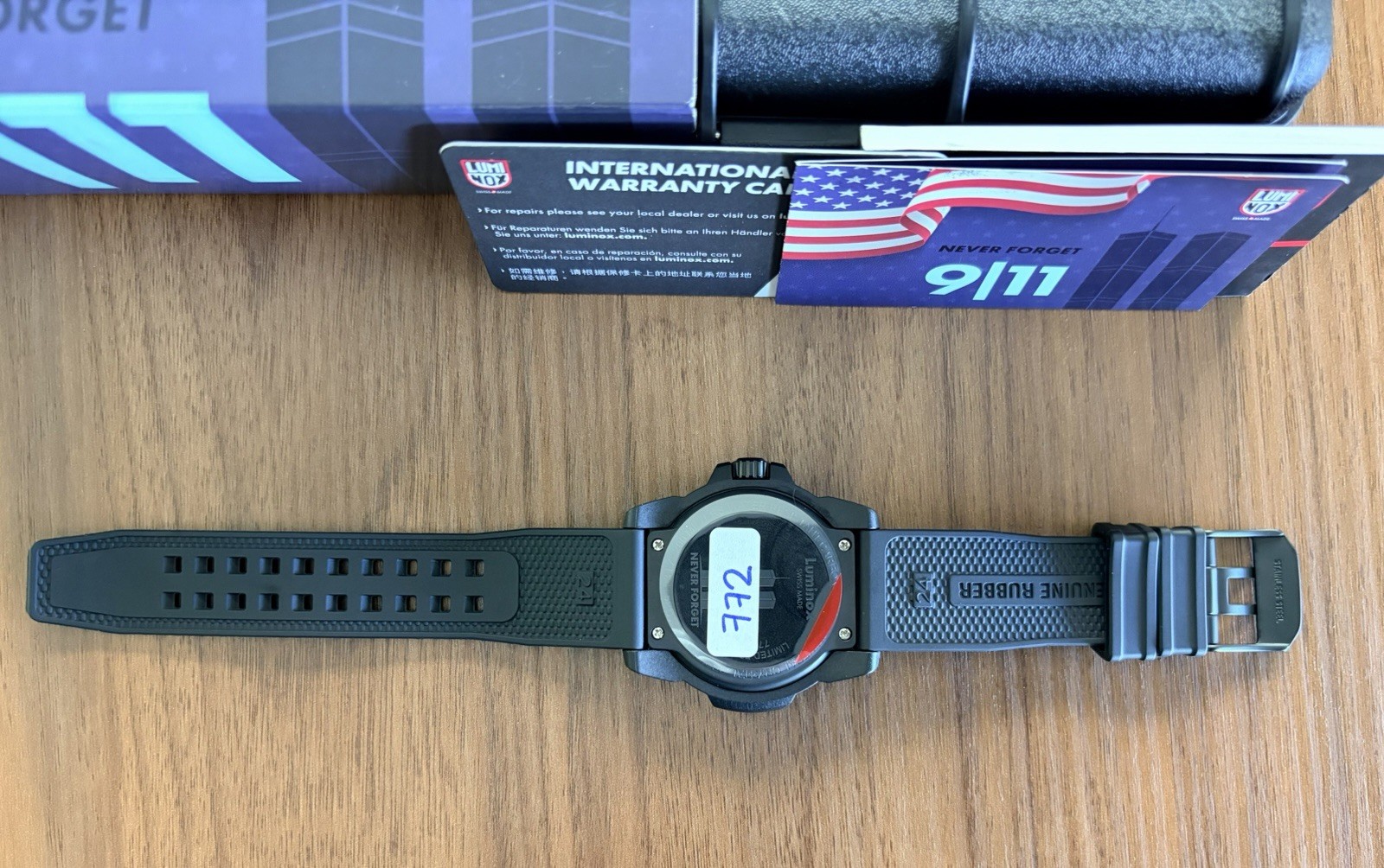 Luminox XS.3501.BO.NF 9/11 Never Forget Limited Edition Watch 45mm