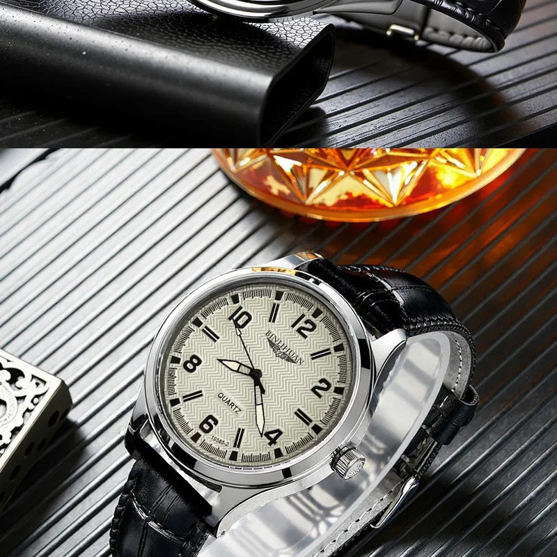 Men’S Watch, Fashion Casual Business Quartz Watch