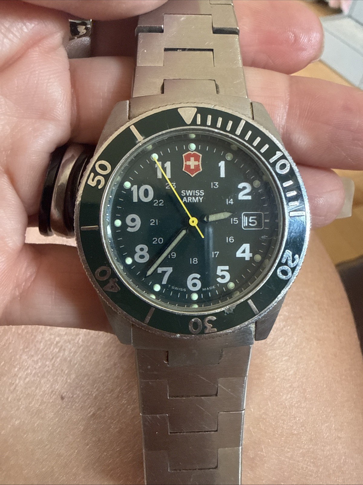 Victorinox Swiss Army Lancer 100 Quartz Watch Vintage