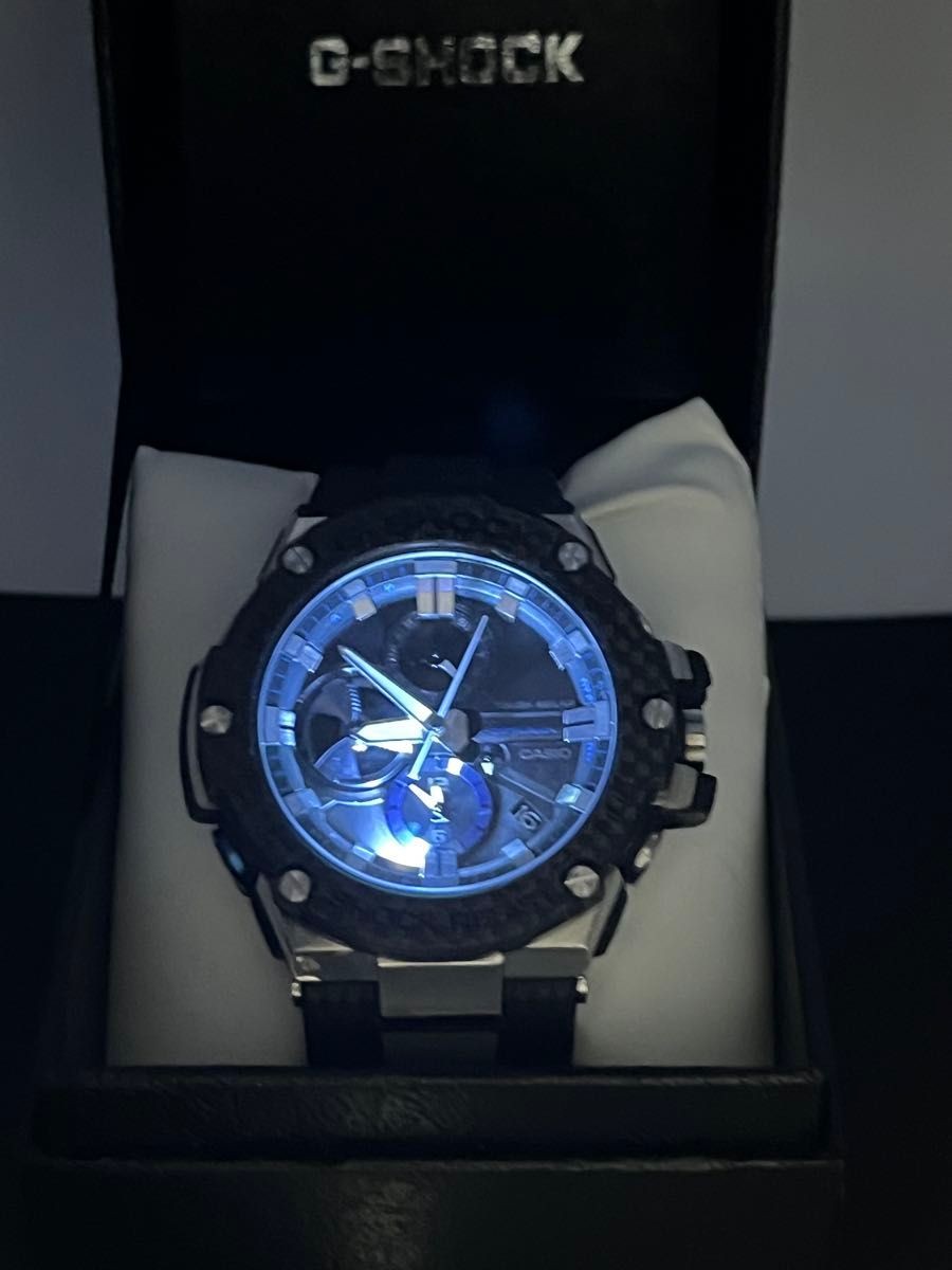 G SHOCK G STEEL GST B100XA 1AJF Working Excellent Condition Sapphire Glass Tough