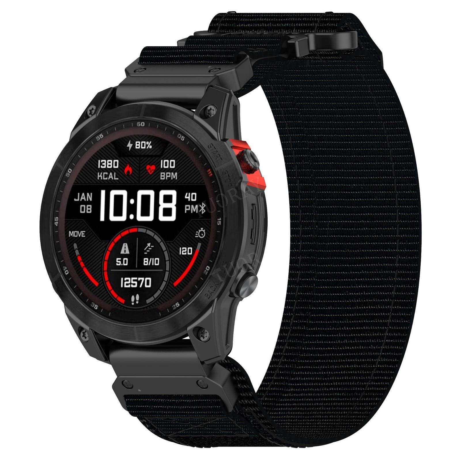 Wristband Nylon Band Strap for Garmin Fenix 8 7 7X 6 6X Pro 3 5 5X Plus Epix 965