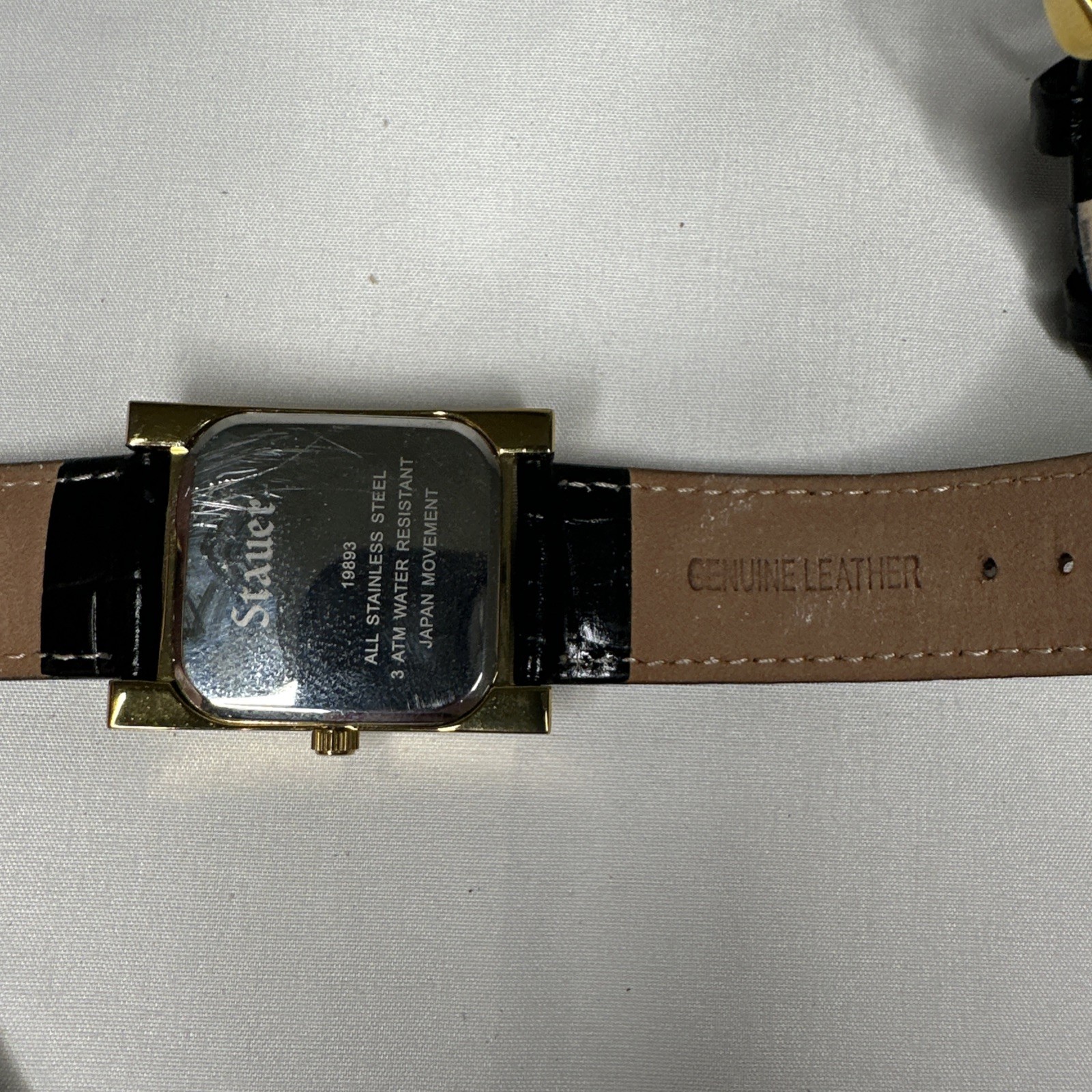 Stauer Men’s Watch Lot Of 3 See Pics, Need Batteries