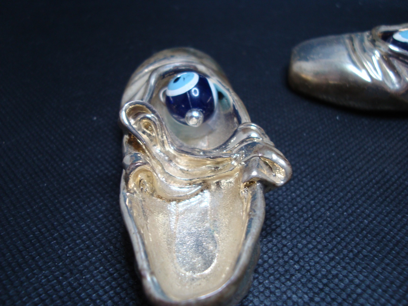 Signed GRAF GUMUS 925 Sterling Silver Ladys Balerina slippers
