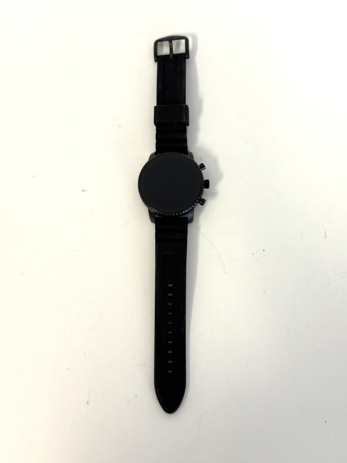 Fossil Gen 4 Q Explorist Black Silicone Band Smartwatch FTW4018 – NO CH@RGER