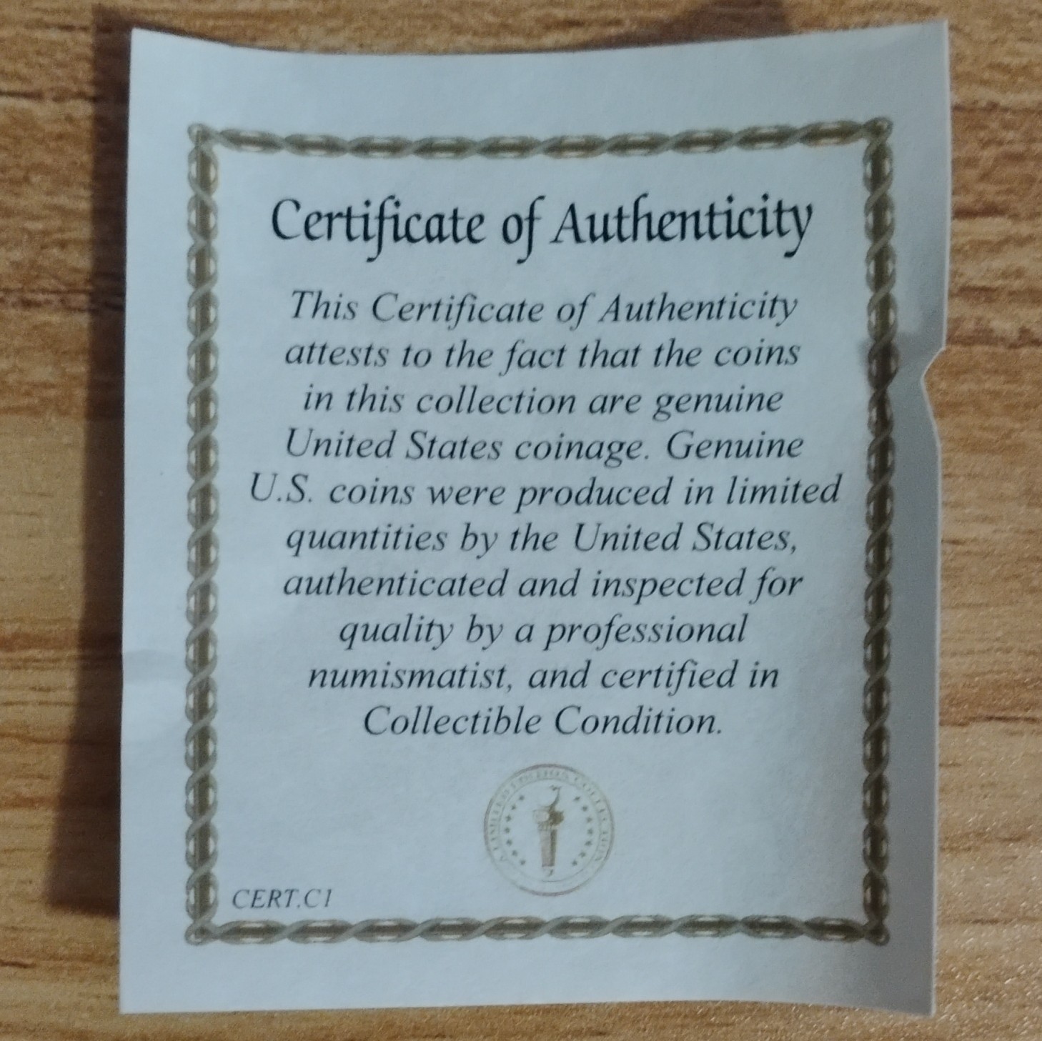Silver Metal Coin Pendant Buffalo nickel head Necklace 24in Rope Chain Clasp
