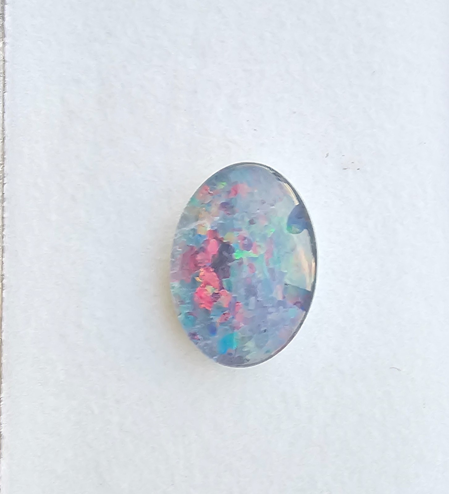 Opal triplet 14.2×10.1mm Oval Loose Stone