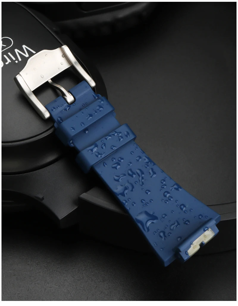 16mm Silicone Watch Band Strap For Casio GM-5600 GA2100 GM2110 Bracelet