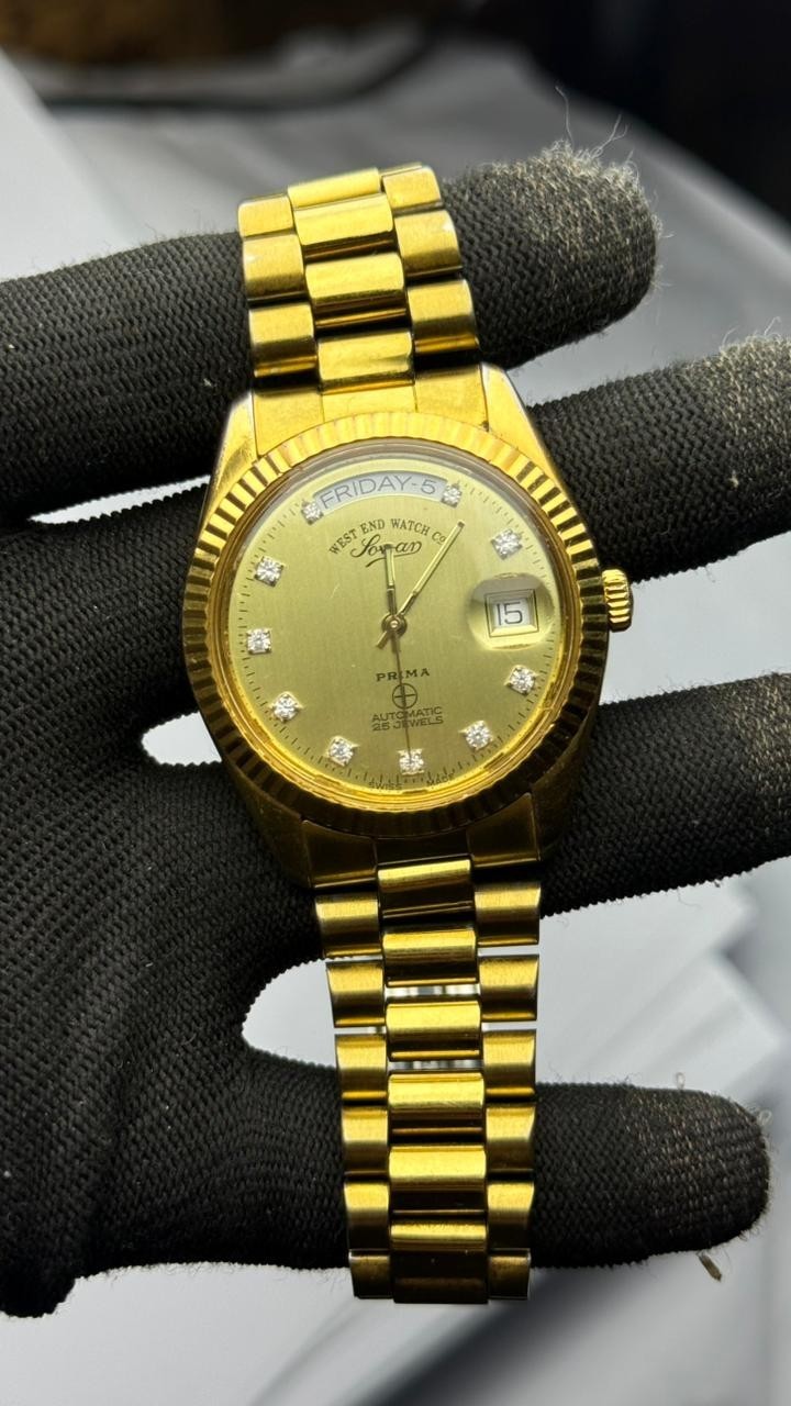 Vintage West End watch CO President Sowar Prima Men’s Watch Automatic Swiss