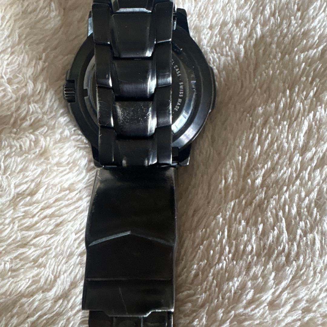 LUMINOX F 117 NIGHTHAWK 200m Black Working Condition