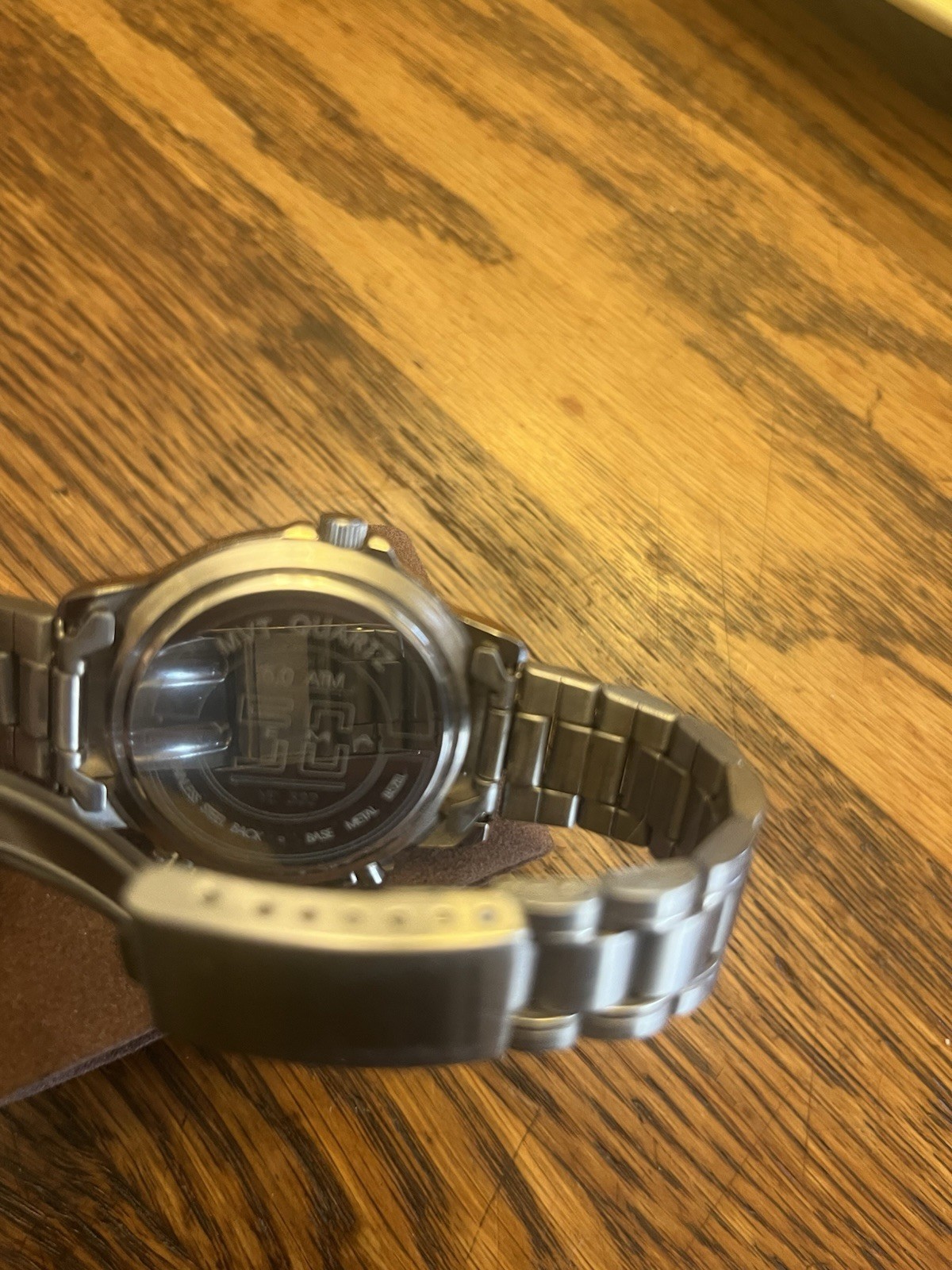 Yema 50th Anniversary Analog-Digital Stainless Steel Watch White Dial 50m Rare