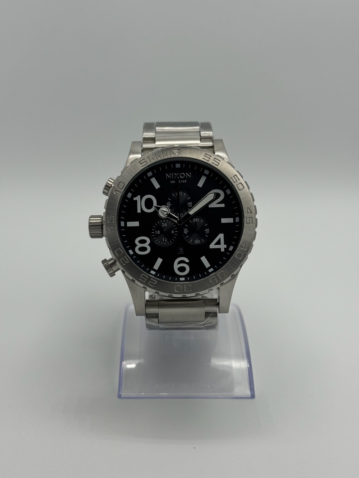 NIXON 51-30 Chrono – Silver Chronograph Men’s Watch A083-000