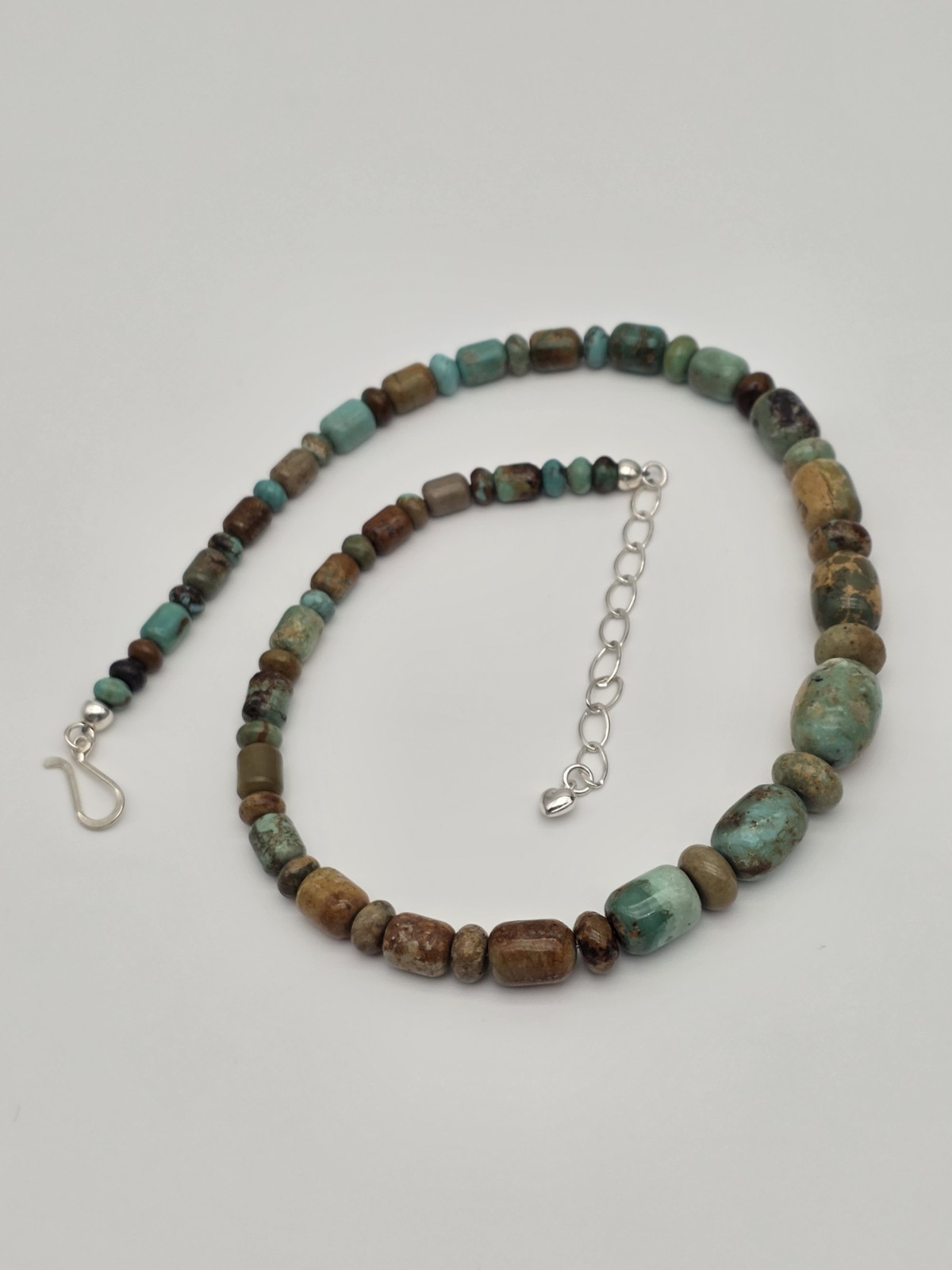 dtr jay king sterling silver 925 Multi Color Turquoise Necklace