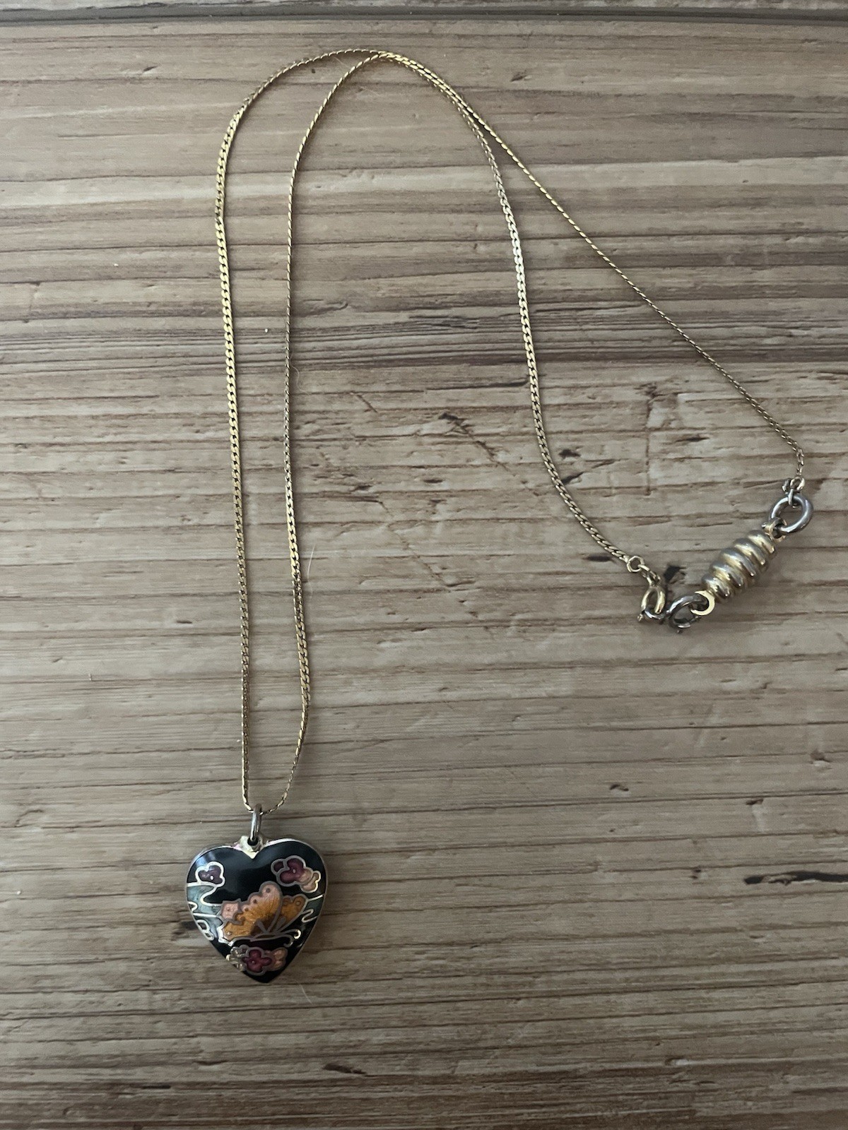10 Inches Long Heart Necklace
