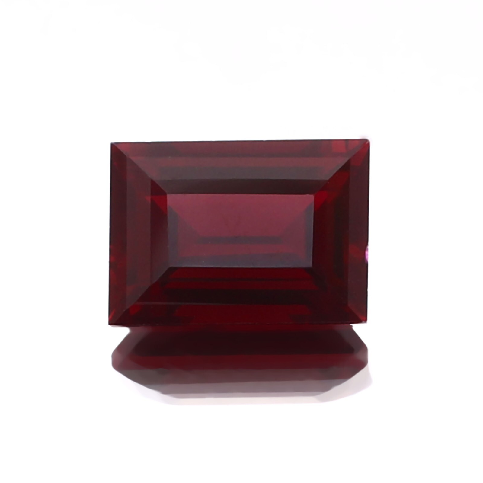 5.60 Ct Natural Flawless Myanmar Red Painite Loose Emerald Gemstone Cut 11×8 MM
