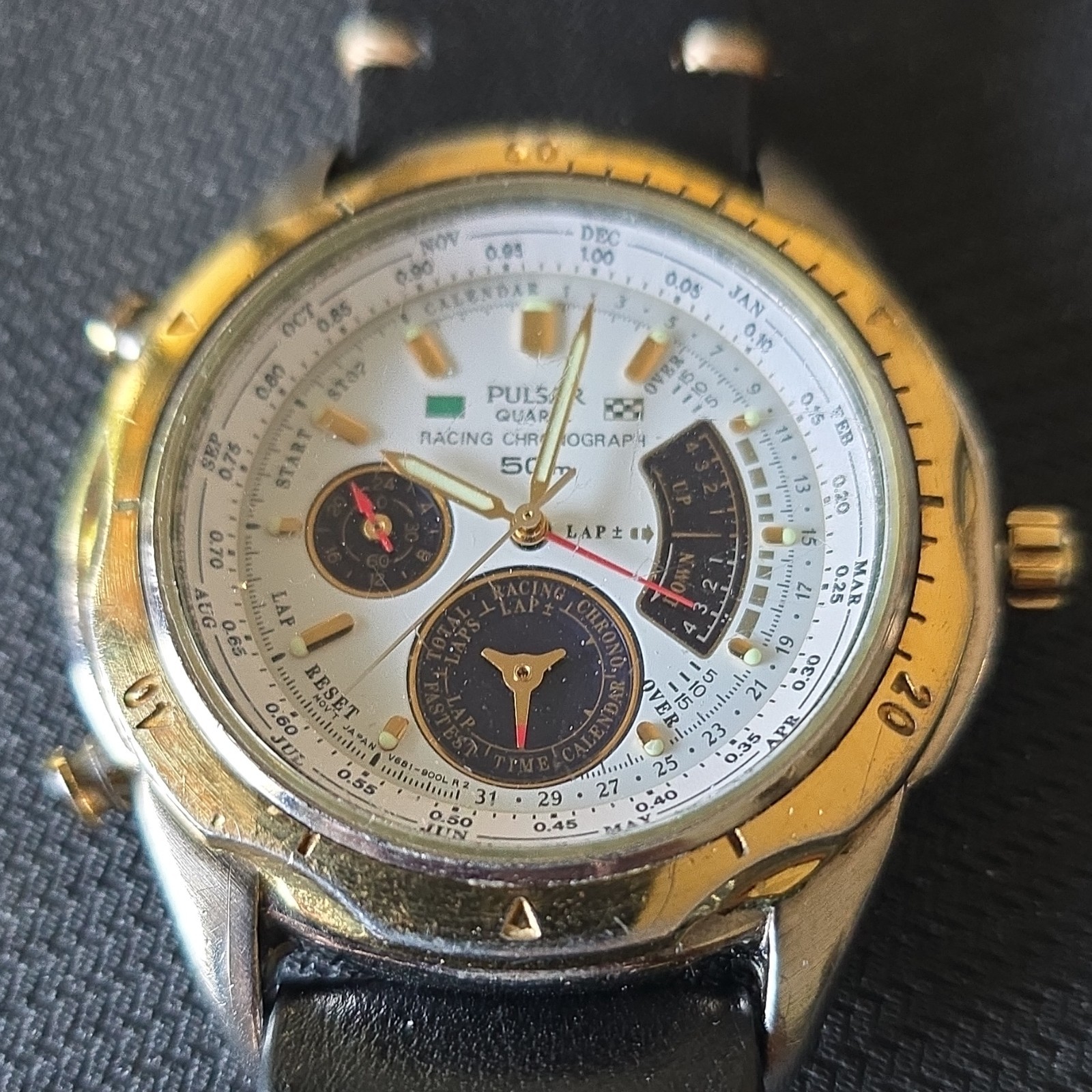 Pulsar Techgear F1 Racing Chronograph Watch WR50M