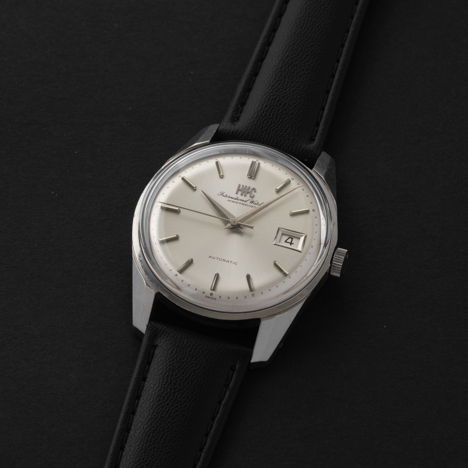 IWC Big-Case Watch Cal.8541B 1968 Stainless Steel From Japan