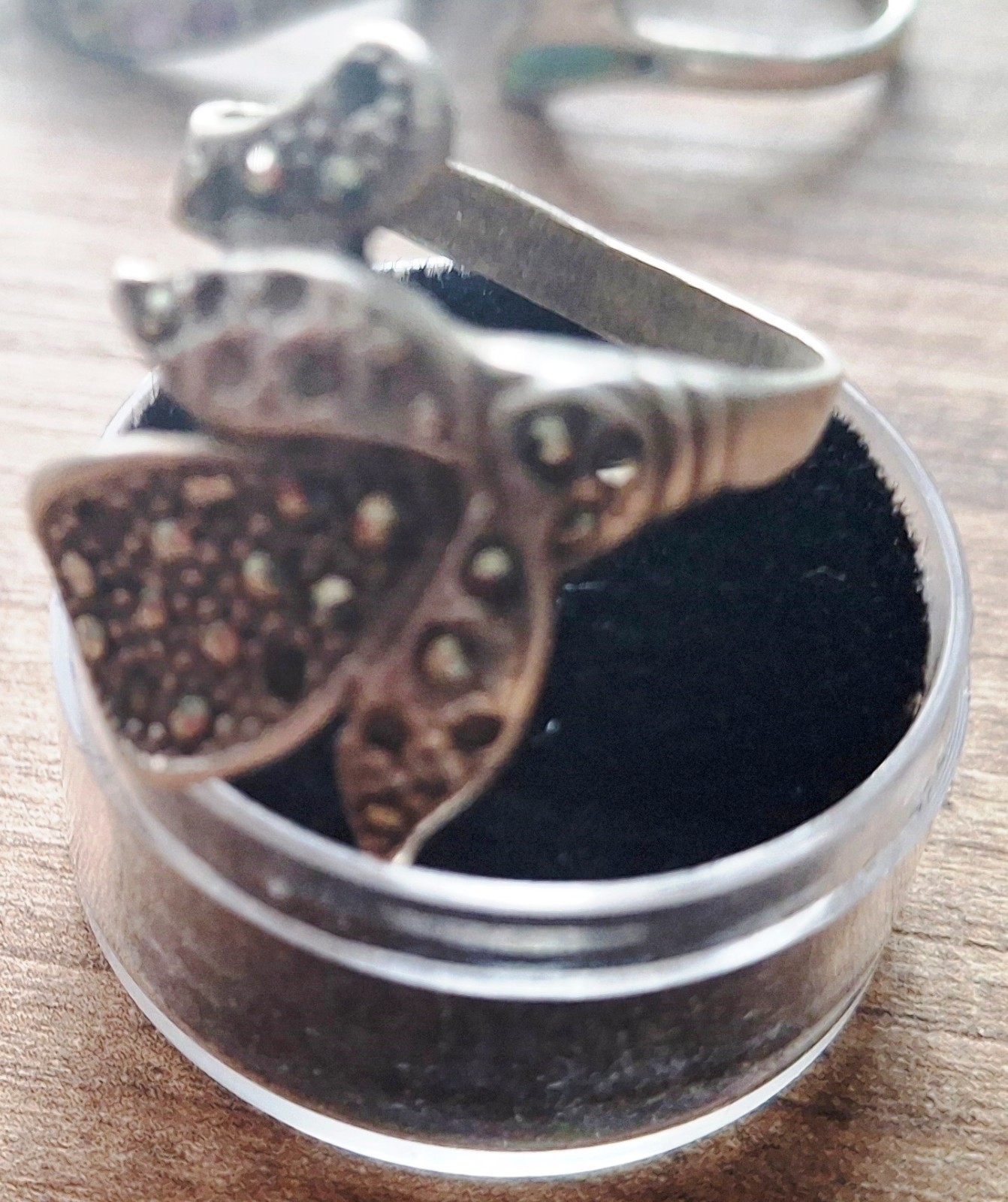 Vintage USSR RING IN STERLING SILVER 925 size 9(19)