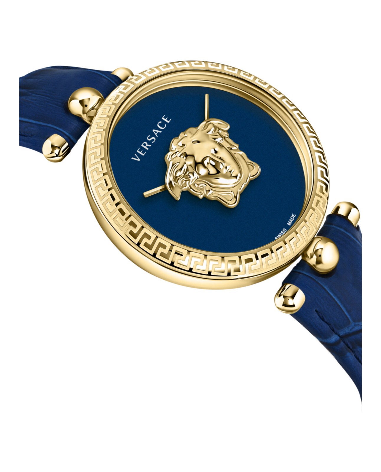Versace Womens Gold 39mm Strap Fashion Watch
