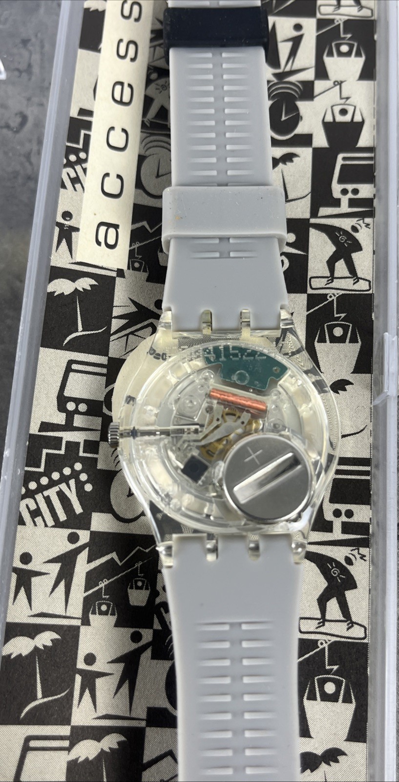 Swatch ACCESS 1999 – SKK111 – Break of DAWN Open Box