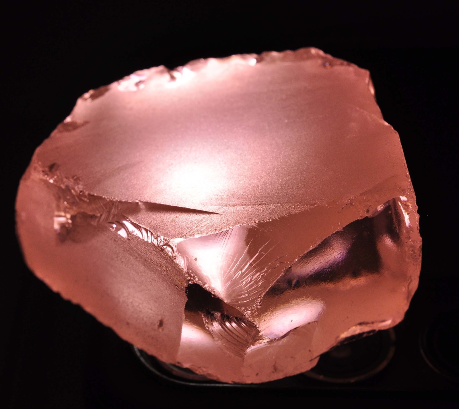 Pink Raw Zircon 700 Ct Cambodian Untreated Natural Certified Loose Rough Gem