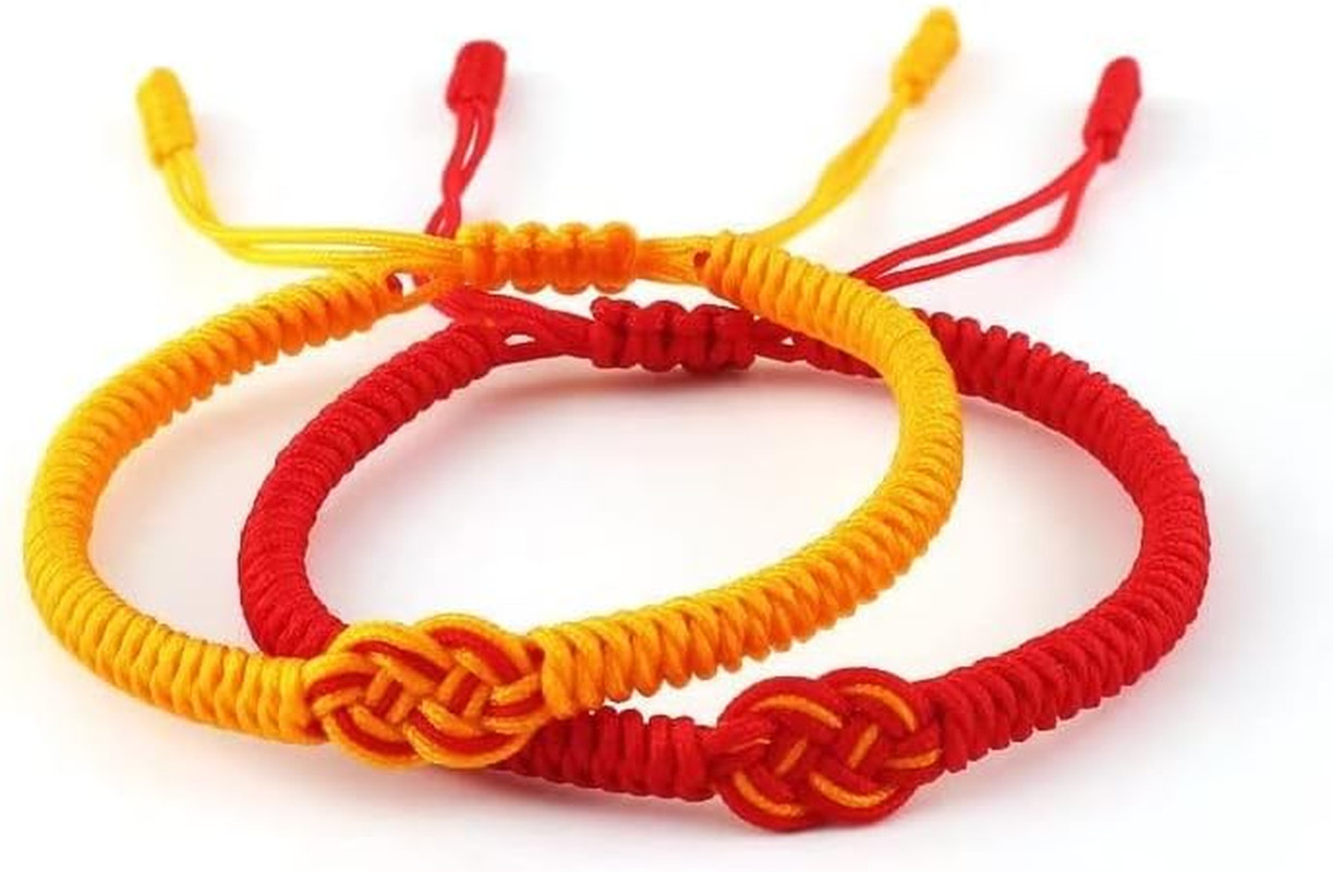 Red Black Mix White Infinity Love Multicolor Lucky Bracelet for Men Women Tibeta